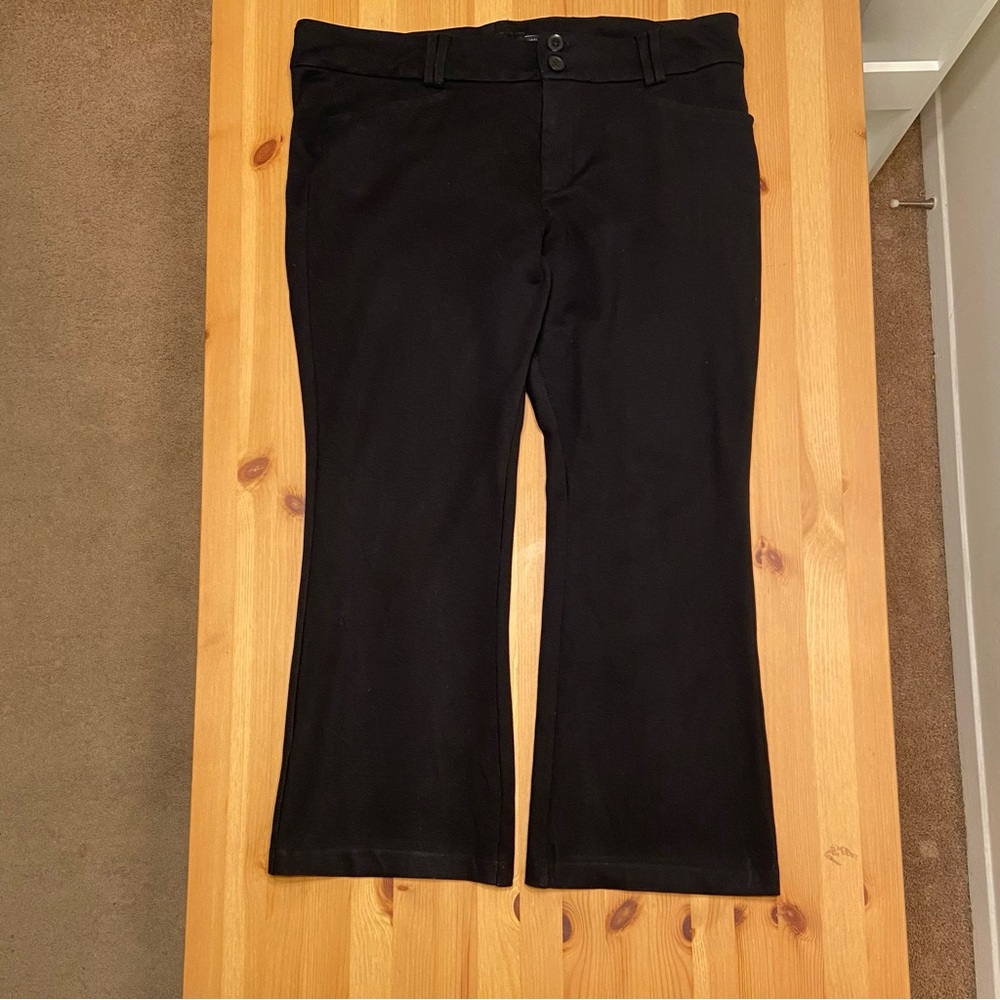 Torrid Trouser Bootcut Ponte Pant; 18W Short - Picture 4 of 6